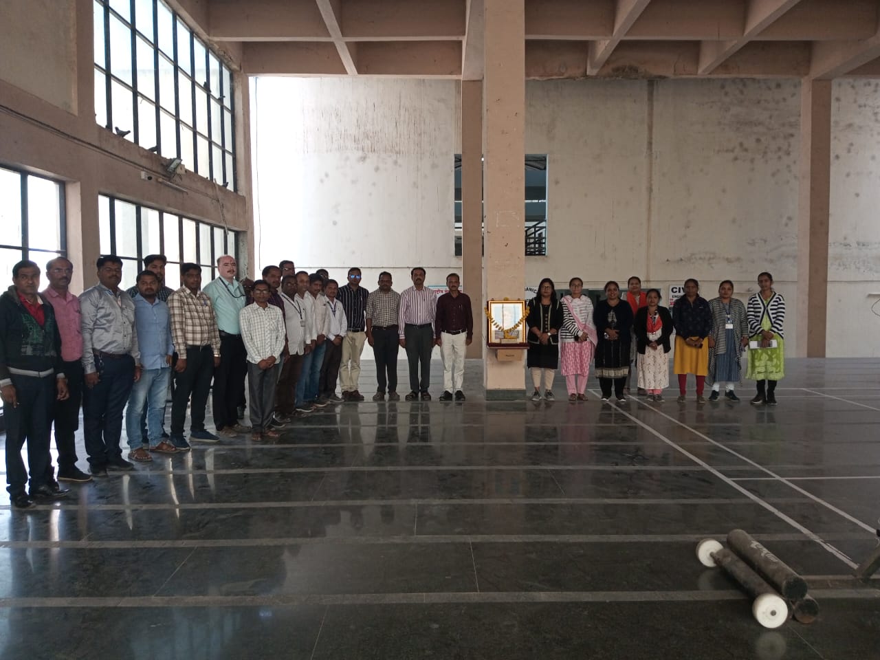 Wintry Mountain Landscape